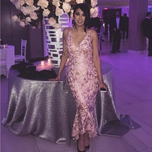 Xscape Hi Lo Midi Dress